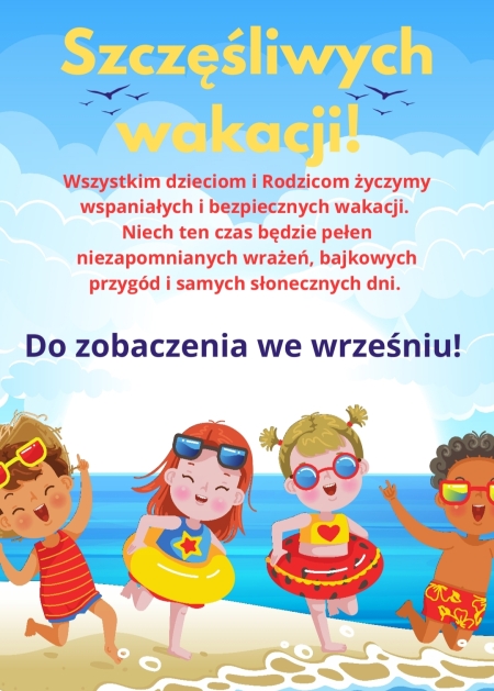 Życzenia wakacyjne 